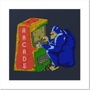 Gorilla Arcade Machine Posters and Art